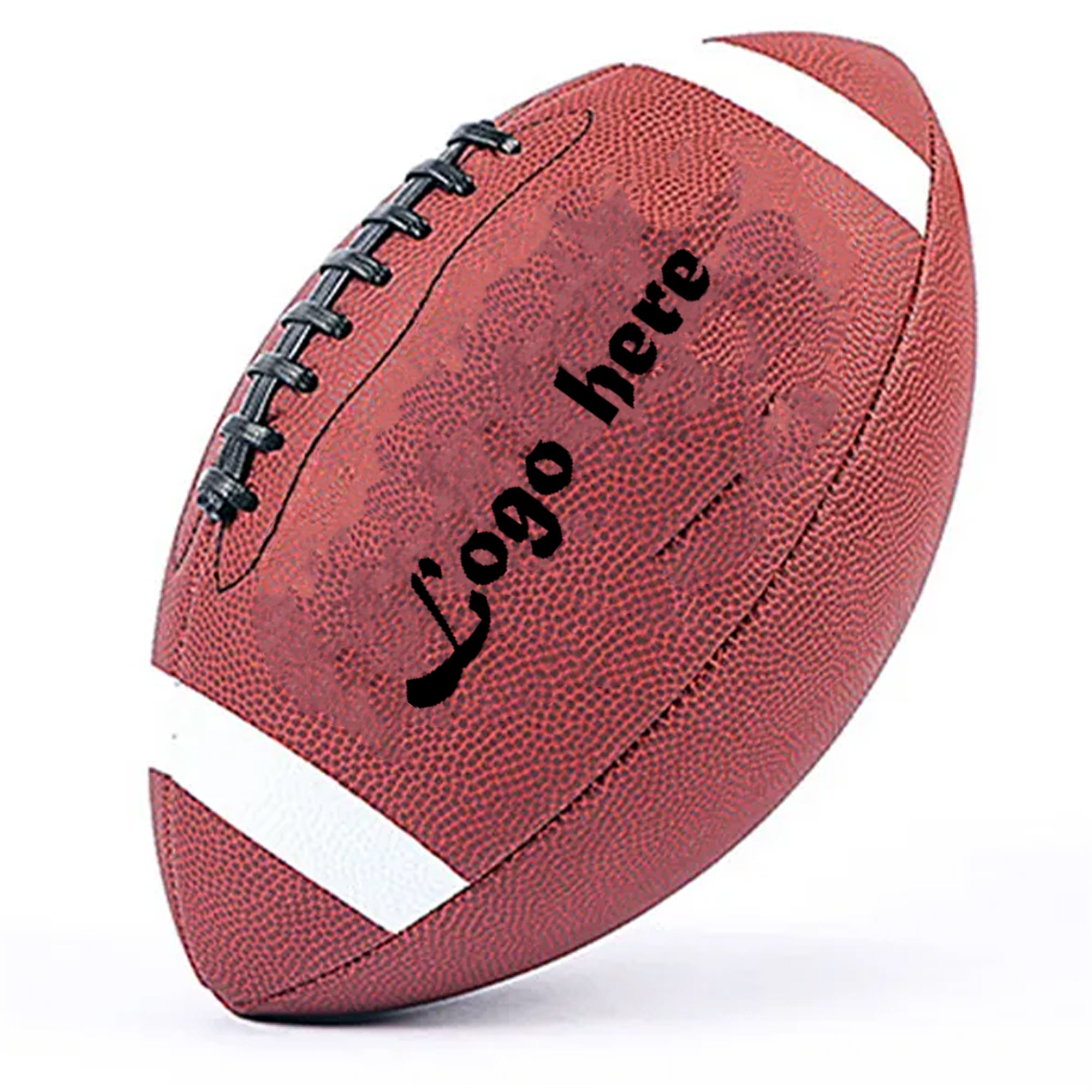 PU Leather Football Custom Logo, Adult Size 3