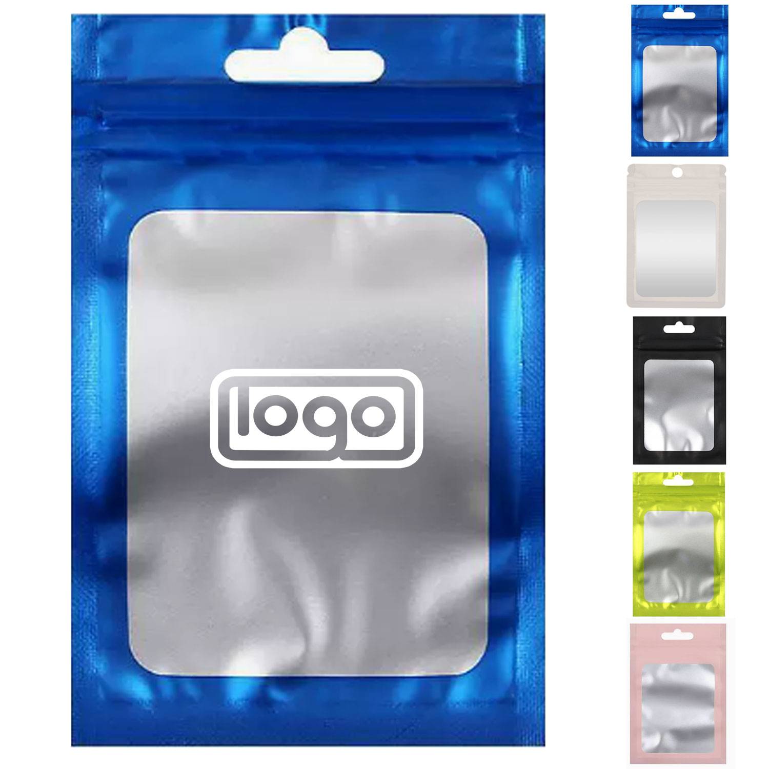 Resealable Mylar Bags w/ Clear Window 3