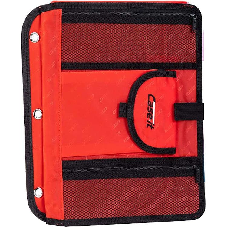 Case-It 5 Tab Binder Insert - Red 2