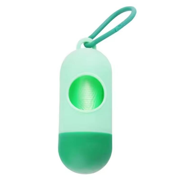 Dog Poop Bags With Dispenser and Clip 2