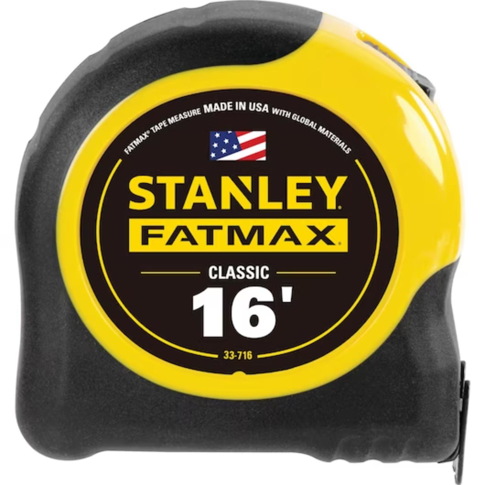 16 ft. Stanley Tools® USA-Made FatMax® Classic Tape Measure