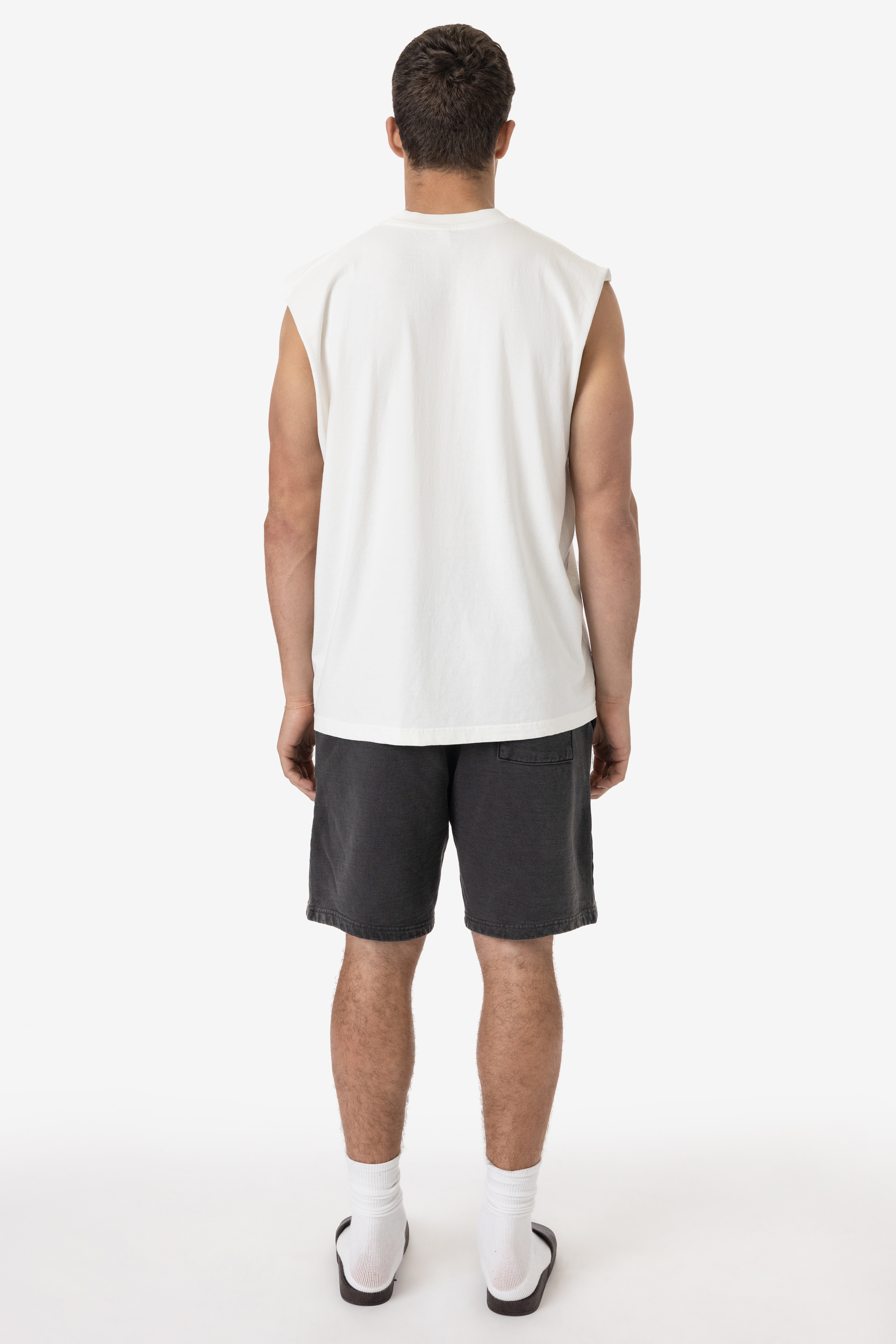 6.5 OZ GARMENT DYE SLEEVELESS TEE 14