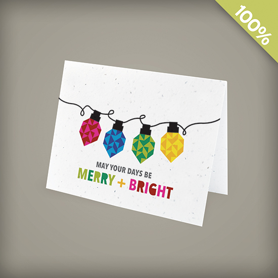 Merry and Bright Corporate Holiday Cards 2
