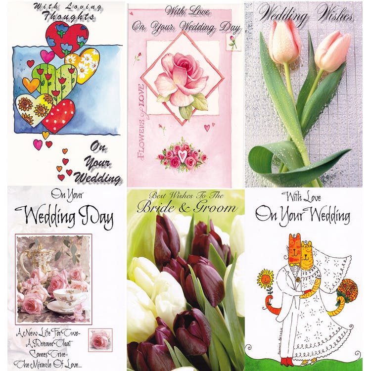 Wedding Cards - Assorted 5"x8" 1