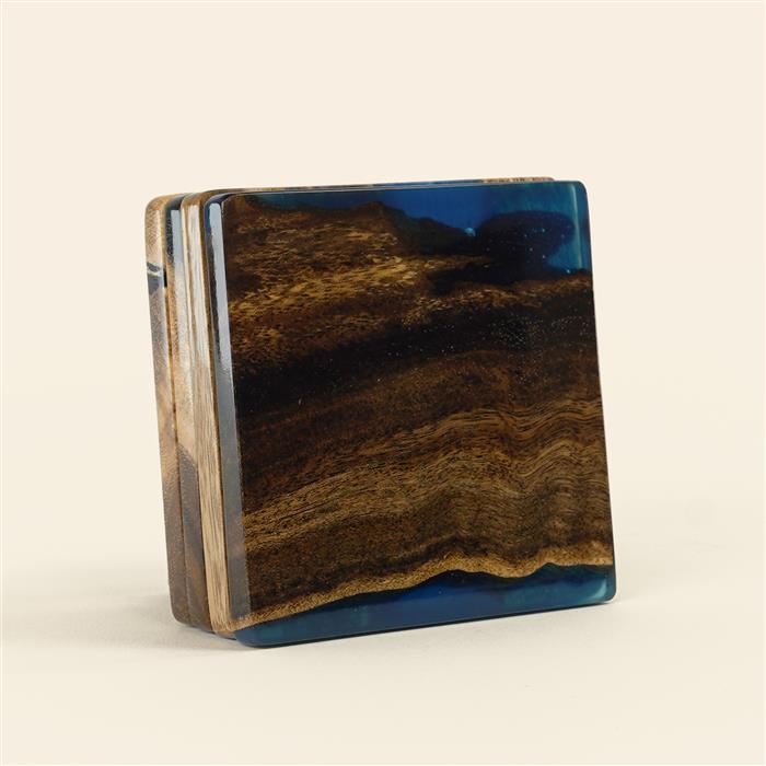 Acacia Coaster Set 3