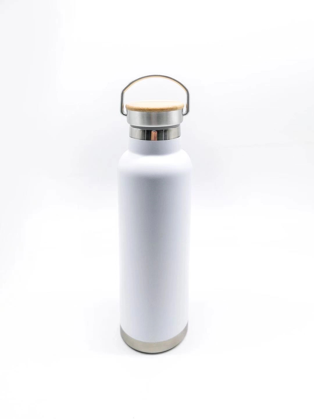 20oz. Double Wall SS Vacuum Tumbler with bamboo lid 11