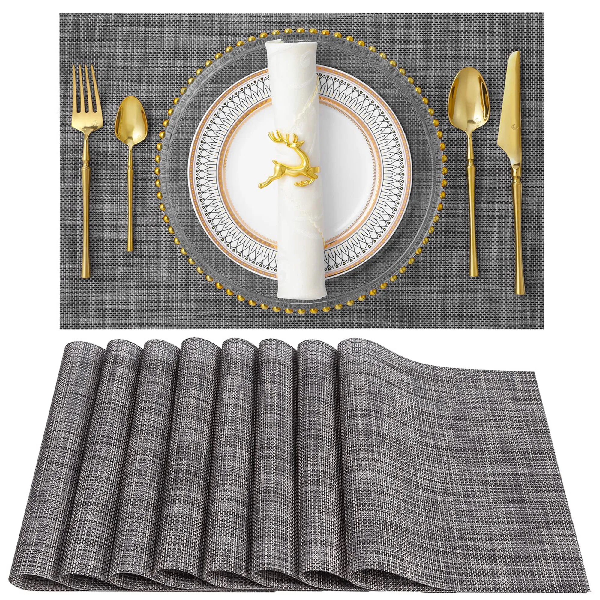 Washable Family Restaurant PVC Placemat 2
