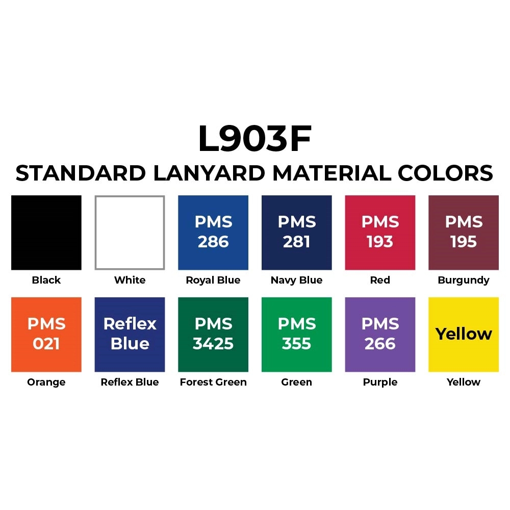 3/8" Econo Lanyard 7