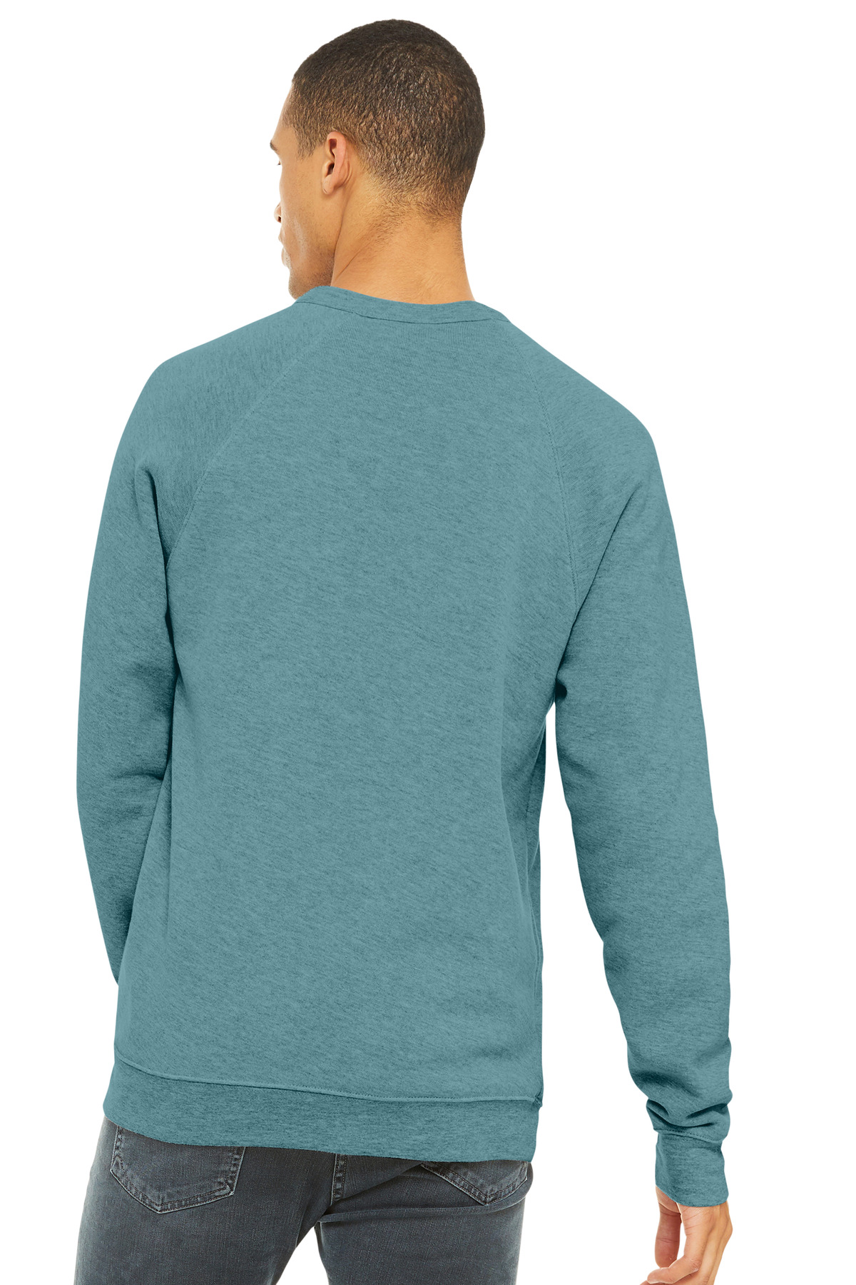 BELLA+CANVAS Unisex Sponge Fleece Raglan Sweatshirt. BC3901 152