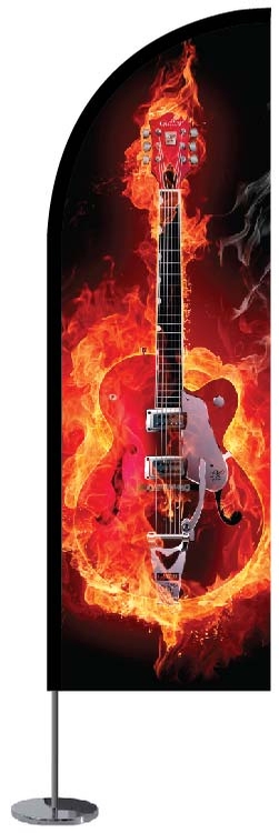 Mini Desktop Blade Flag - Double Sided