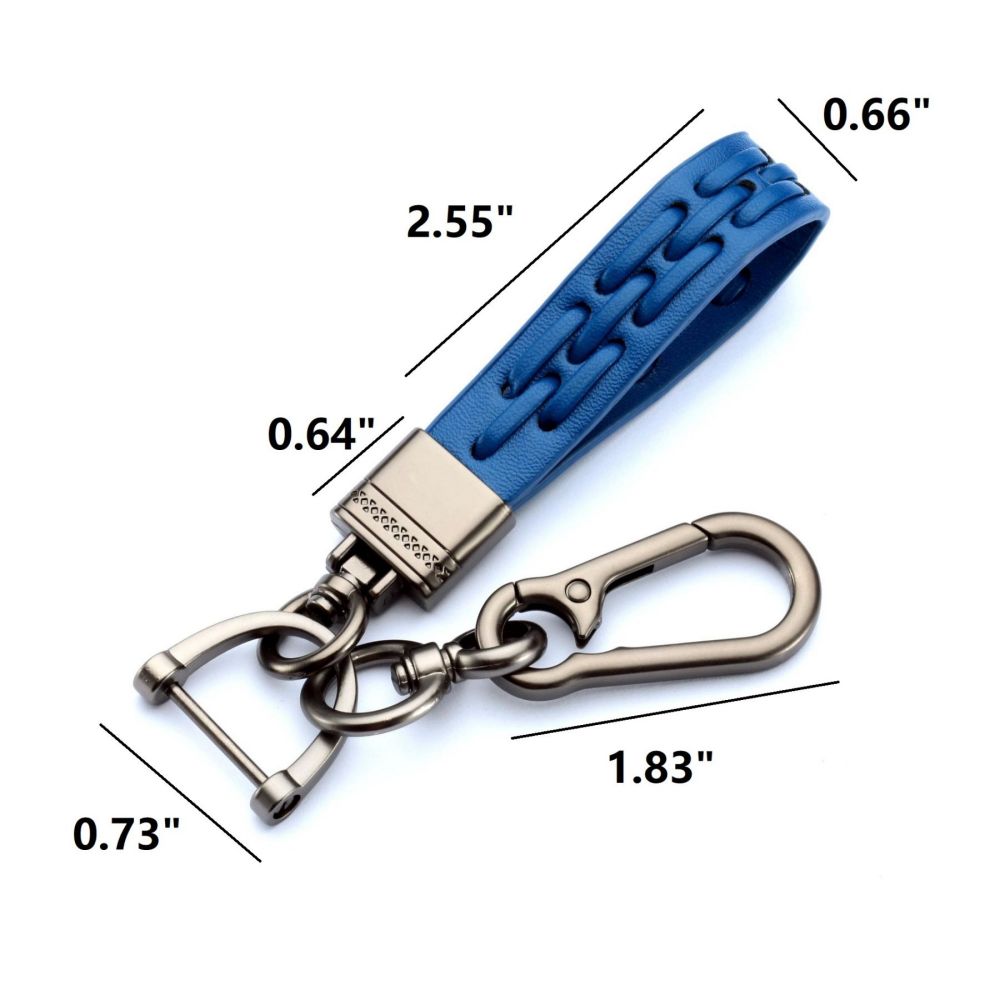 Key Chain With PU Belt For Car Key 4