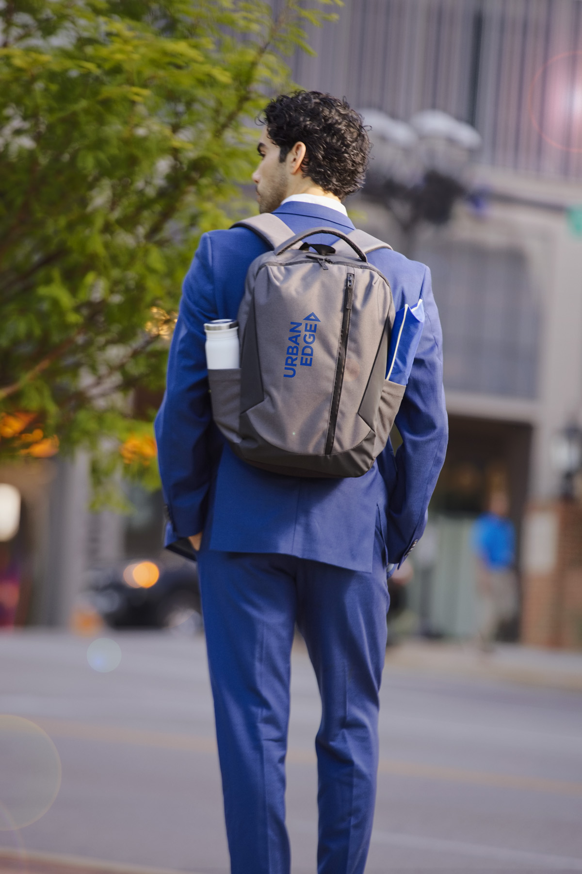 Metro Tech Backpack, custom backpack with logo imprint 10