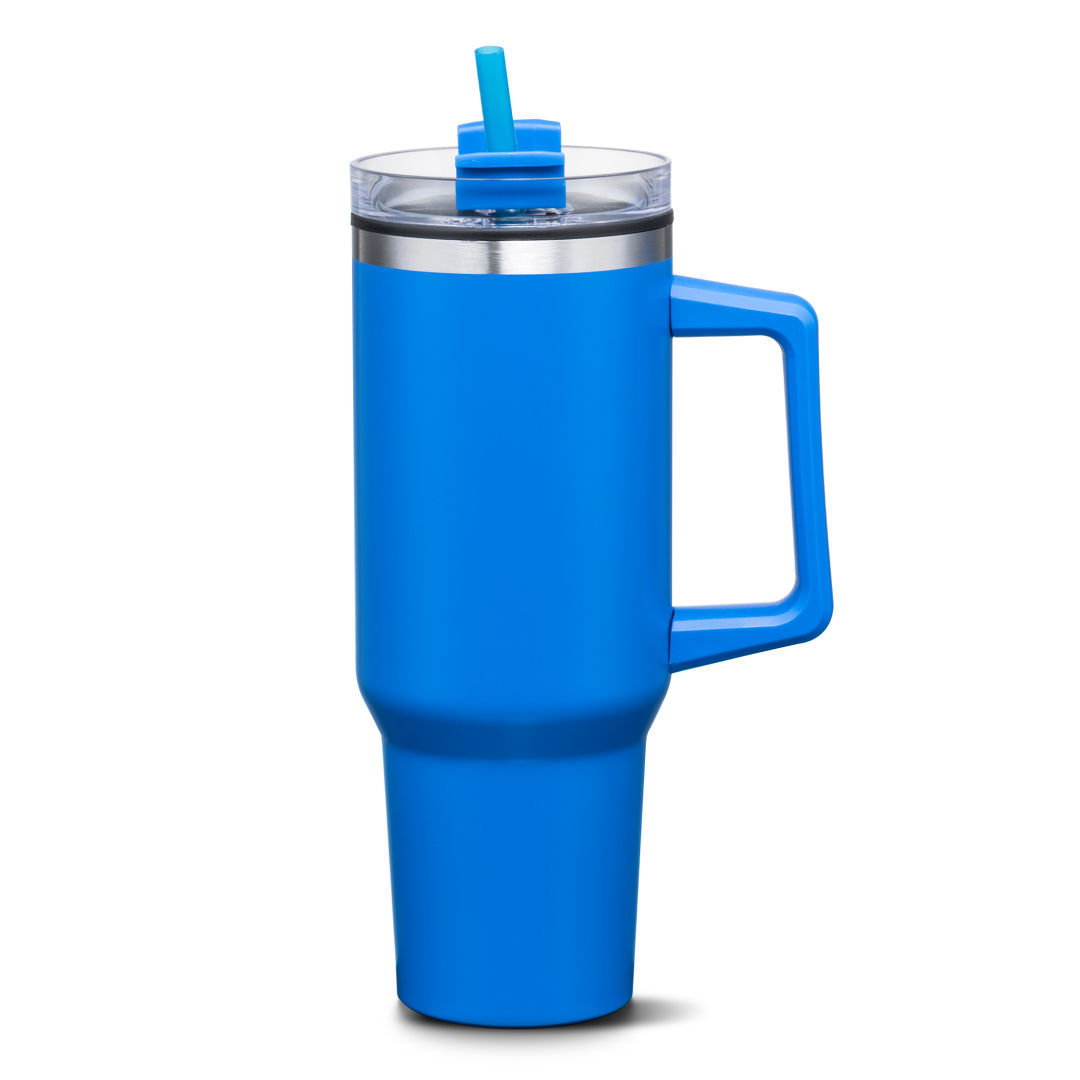 Benidorm Handle Travel Mug w/Straw - 40oz 21