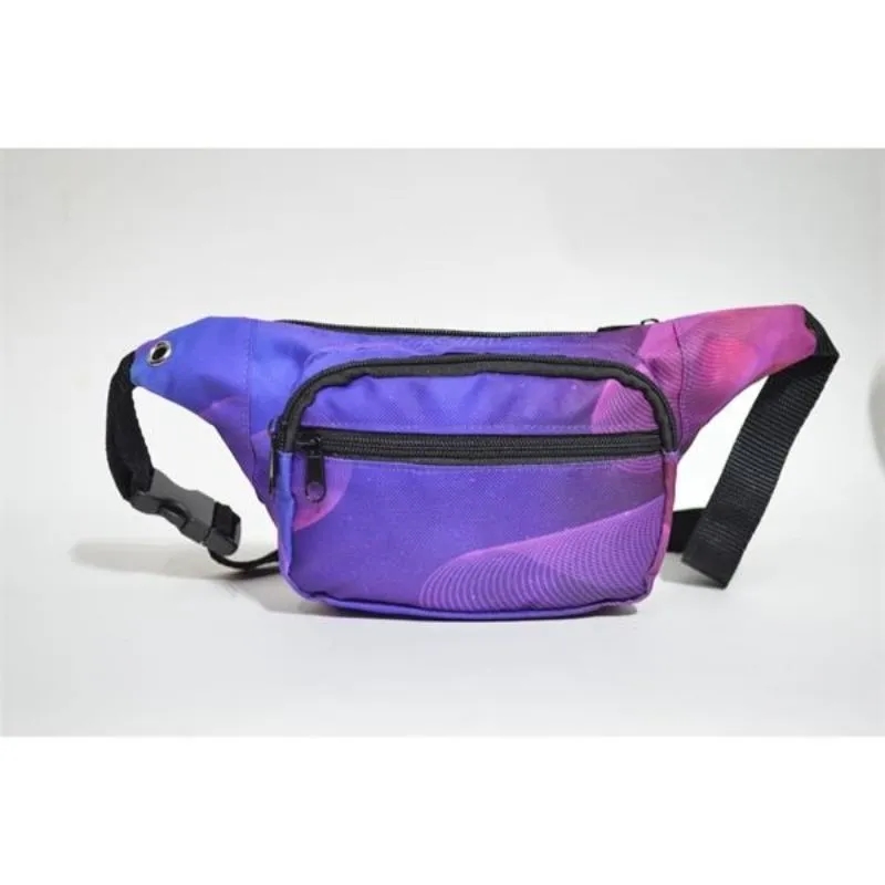 3 Zipper Waist Pack Full Wrap Sublimation Fanny Bag 3