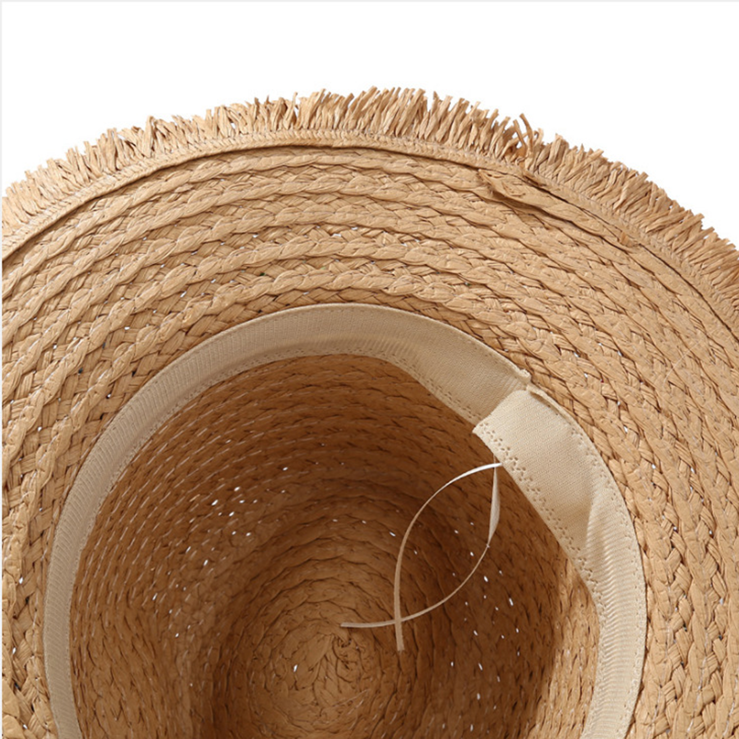 Colored Tassel Summer Straw Hat 3