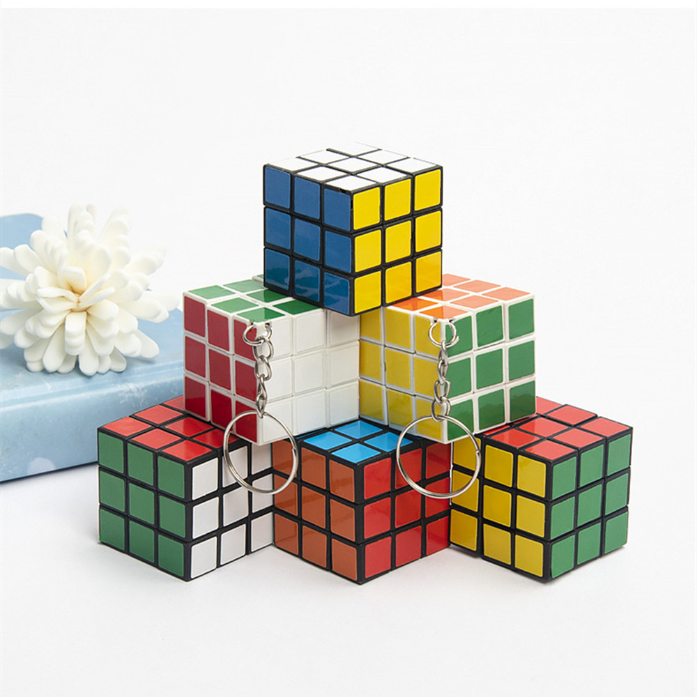 Rubik's Cube Key Chain 2