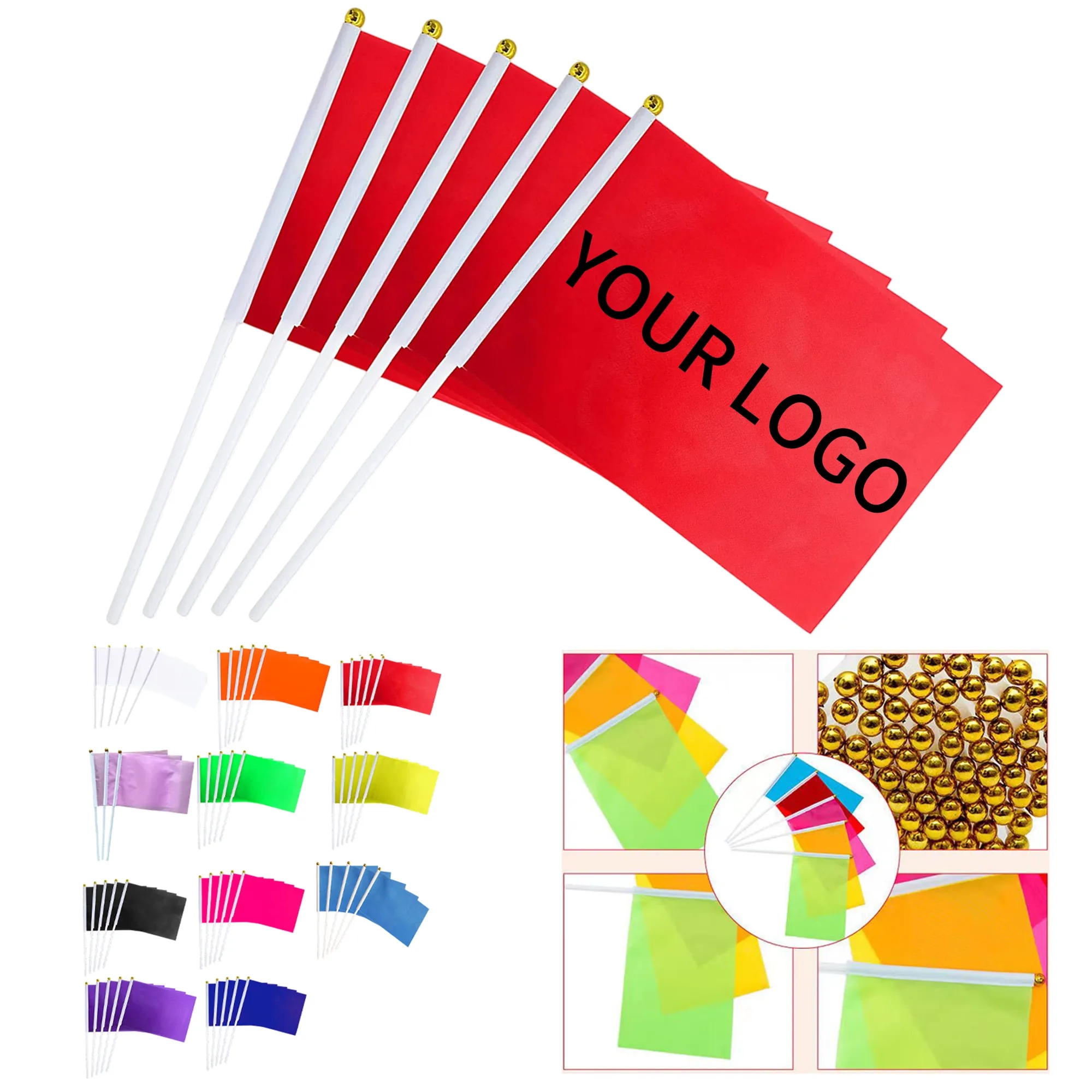 8.3 Inch Handwaver Flag Polyester Lightweight Practical 6