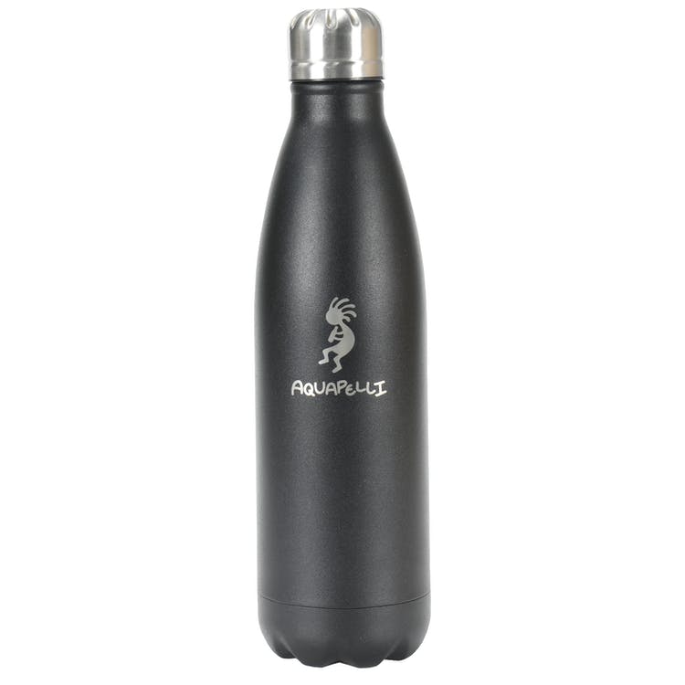 Vacuum Insulated Water Bottles - 16 oz Black 1