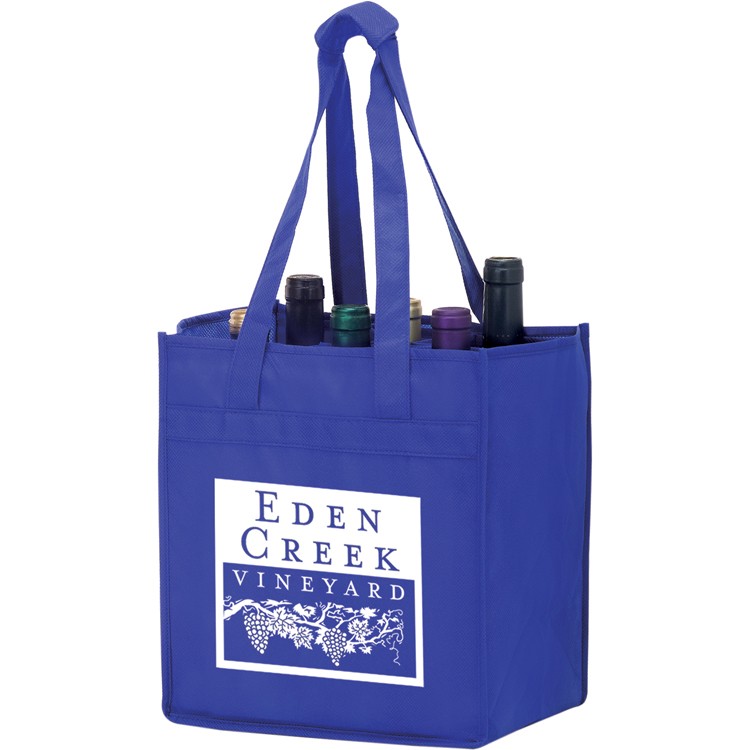 Non-woven 6 Bottle Wine Bag 14