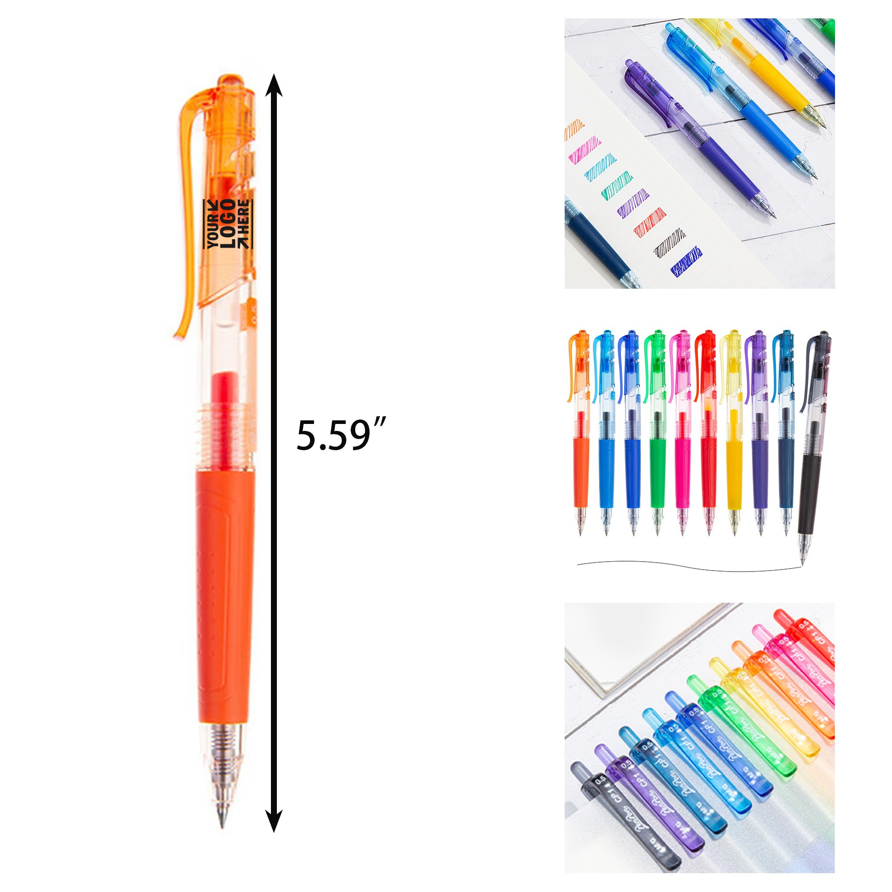 0.5mm Colored Gel Pens 1