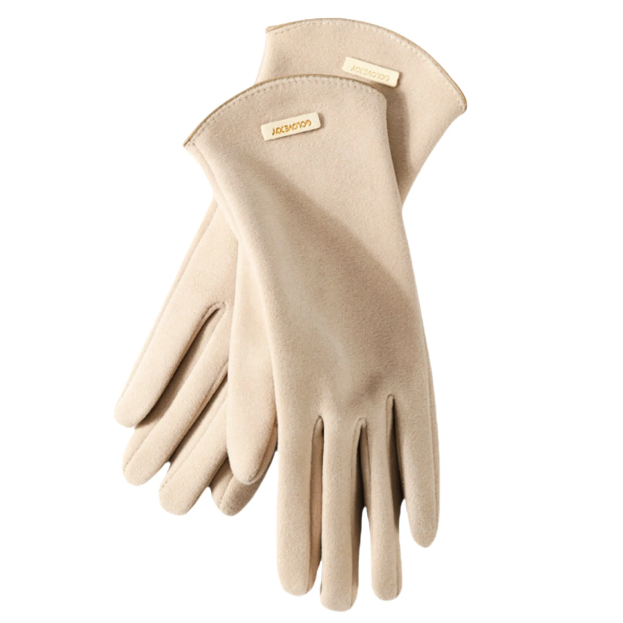 Thickened Fleece Windproof Women's Gloves 8