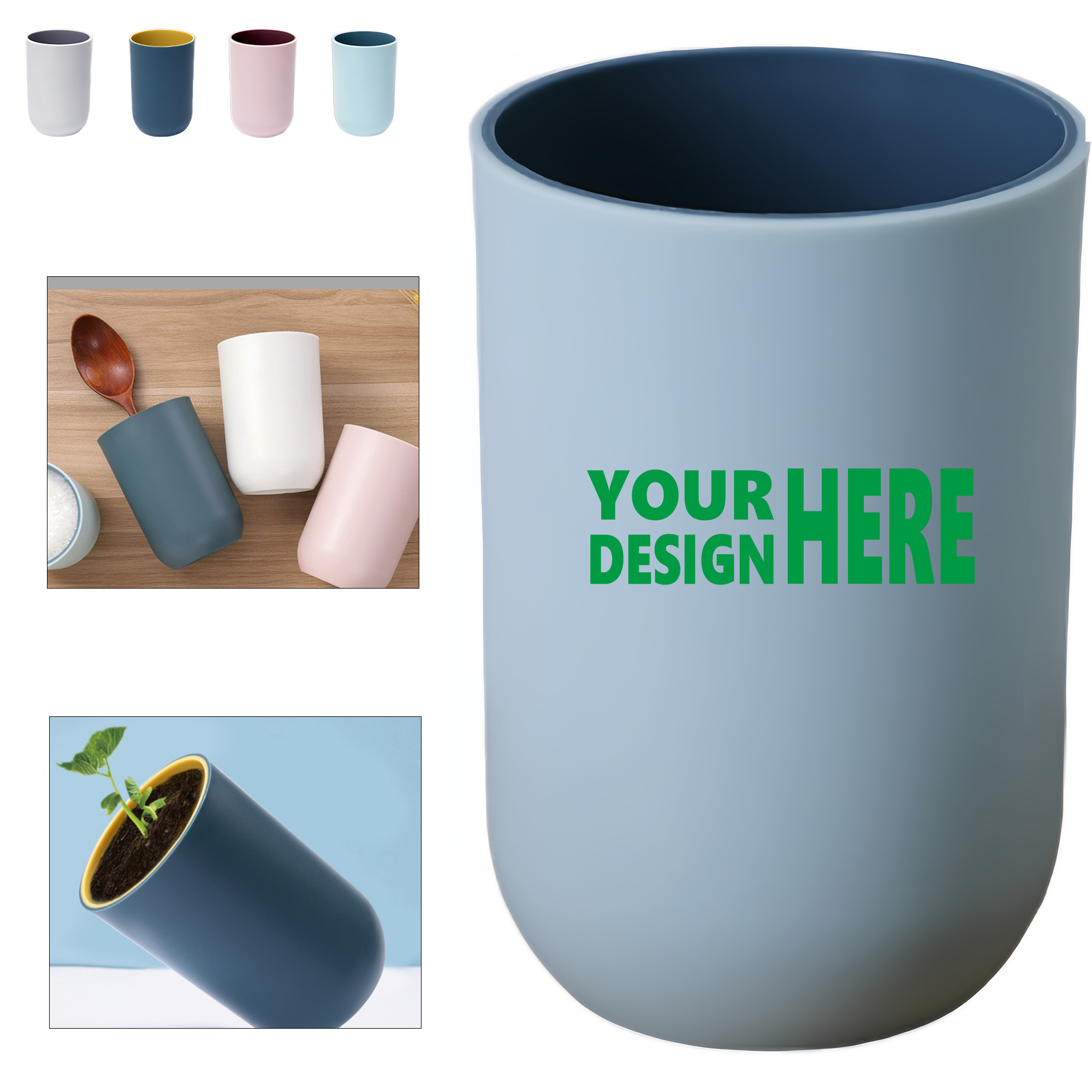 11 oz. Dual-Tone Mouthwash Mug 1