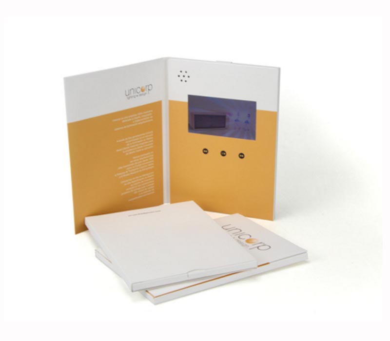 AP-PWK15 - 4.3 inch LCD A4 Size Bi-fold Video Brochure-2GB 3