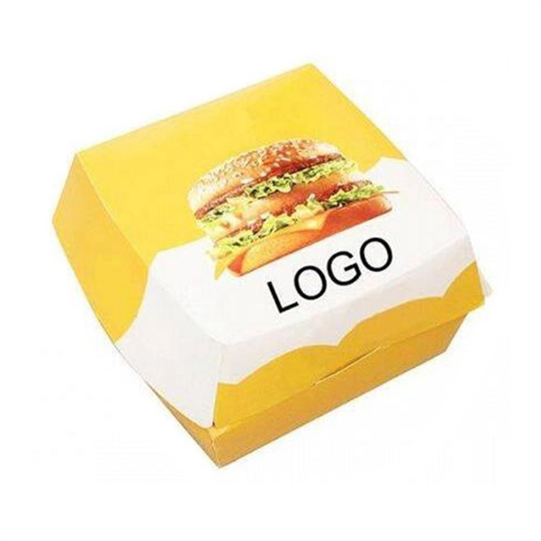Hamburger Paper Box
 2