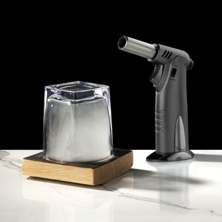 Viski® Alchemi Barrel Board Smoking Set 2