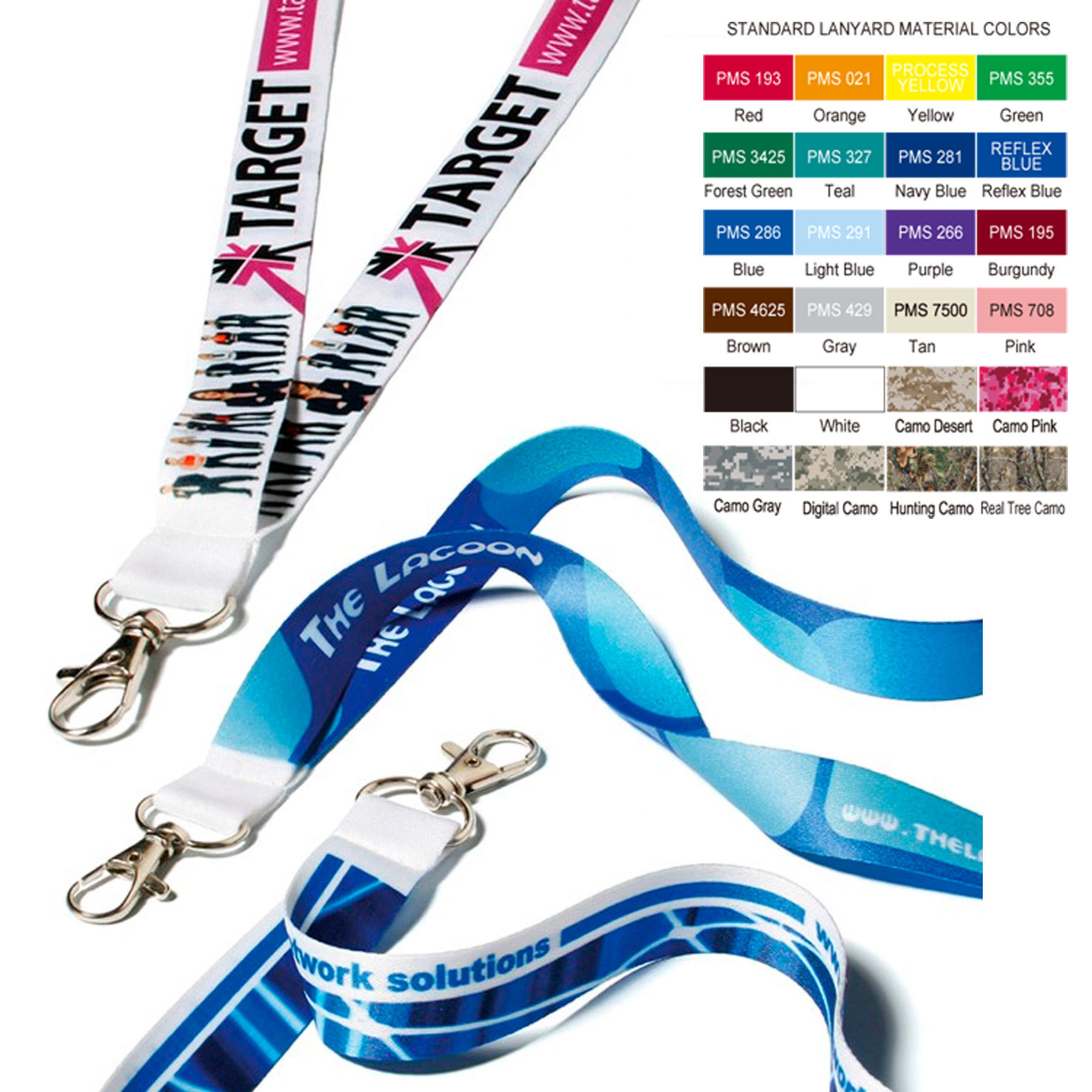 3/4"w x 18" long smooth Lanyard 2