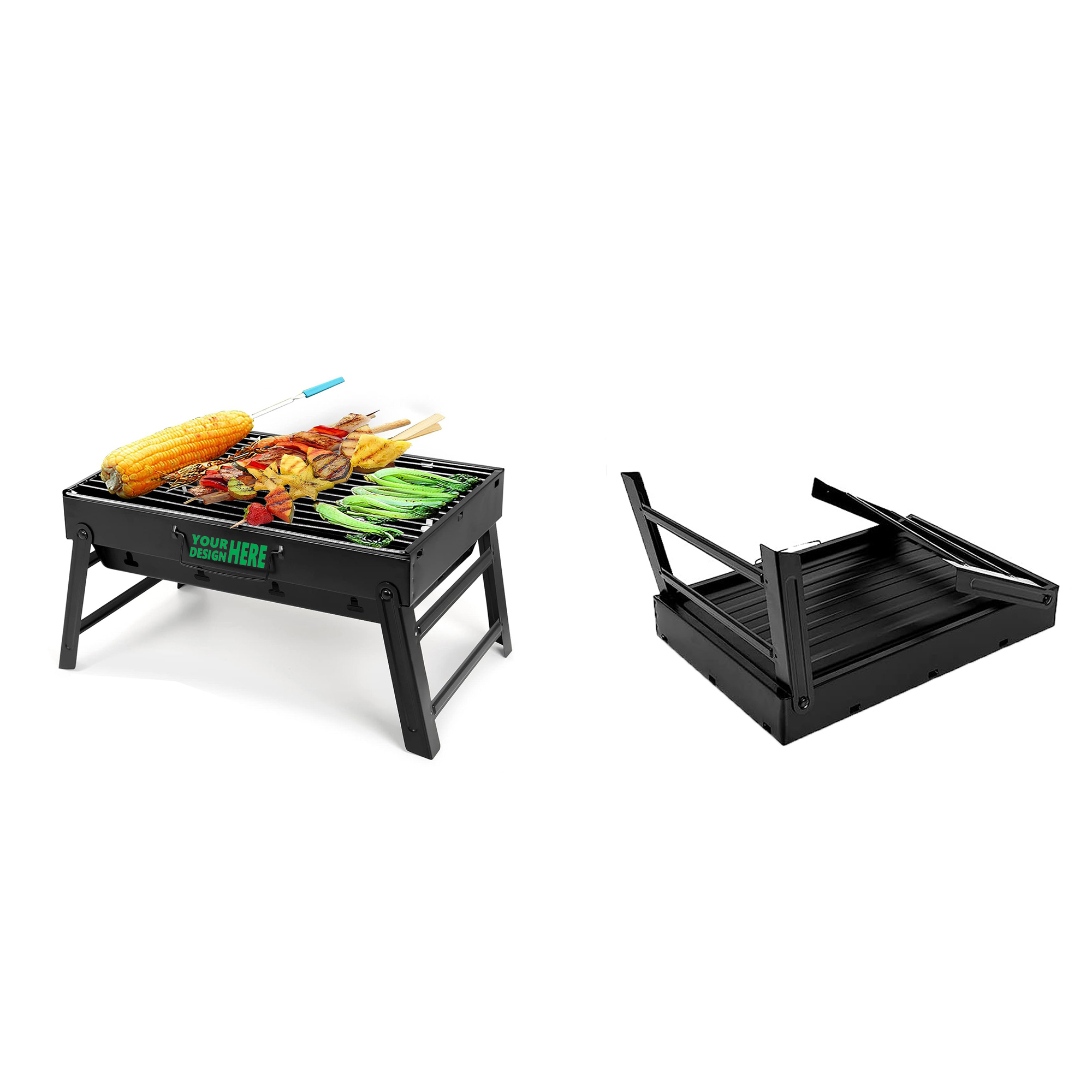 Picnic Portable Camping Carbon Grill 2