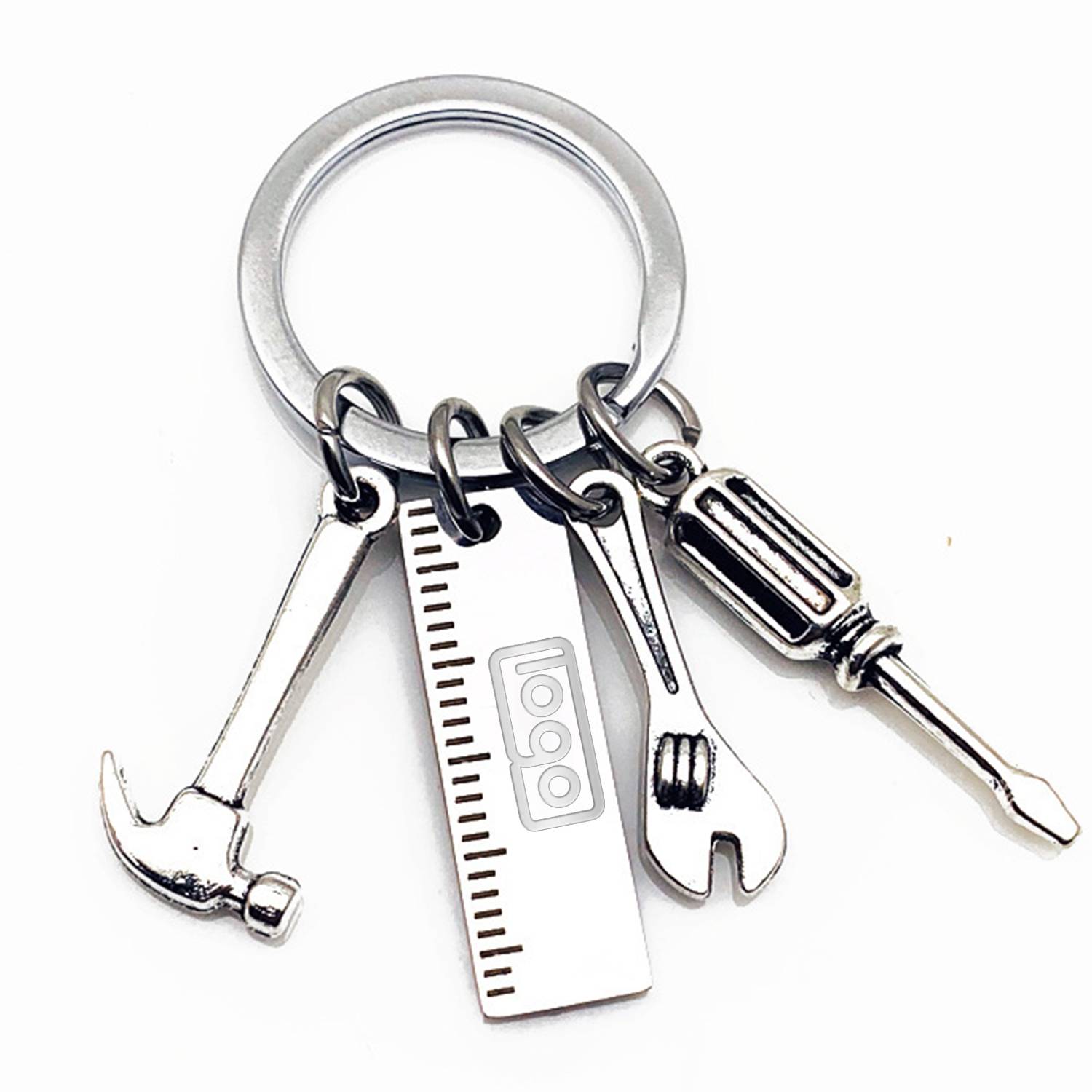 Mini Tool Shape Stainless Steel Keychain 2