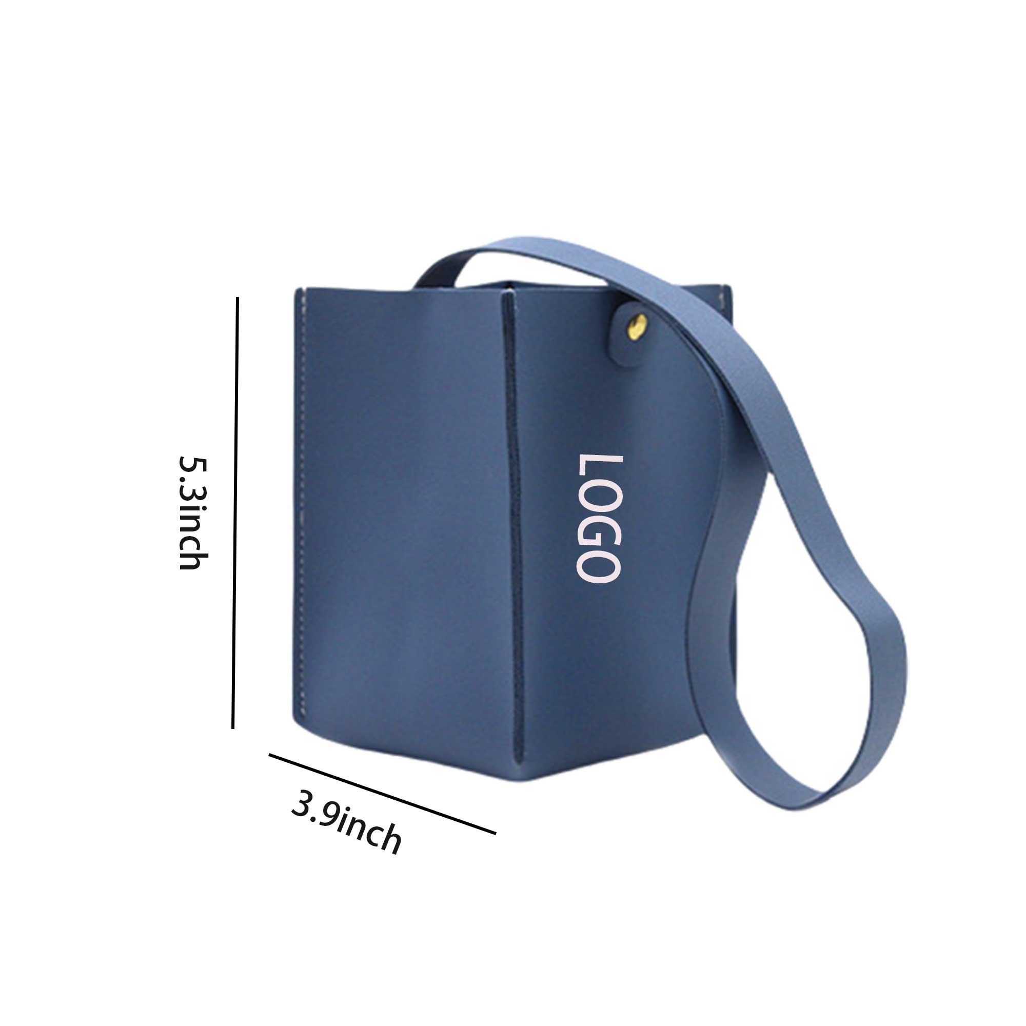 Large Capacity Simple Storage Bag, custom tote bag with logo imprint 3