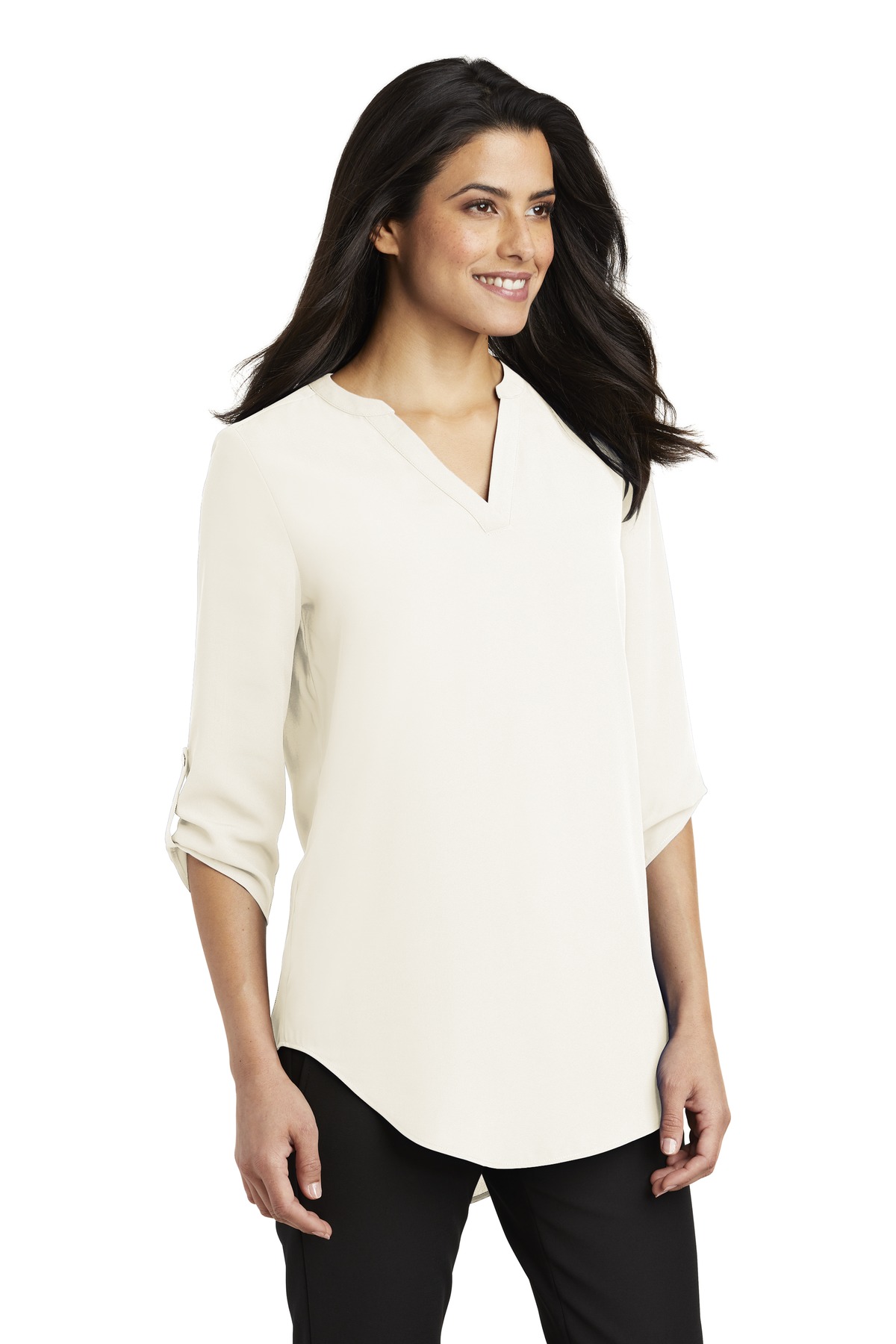 Port Authority Women's 3/4-Sleeve Tunic Blouse. LW701 5