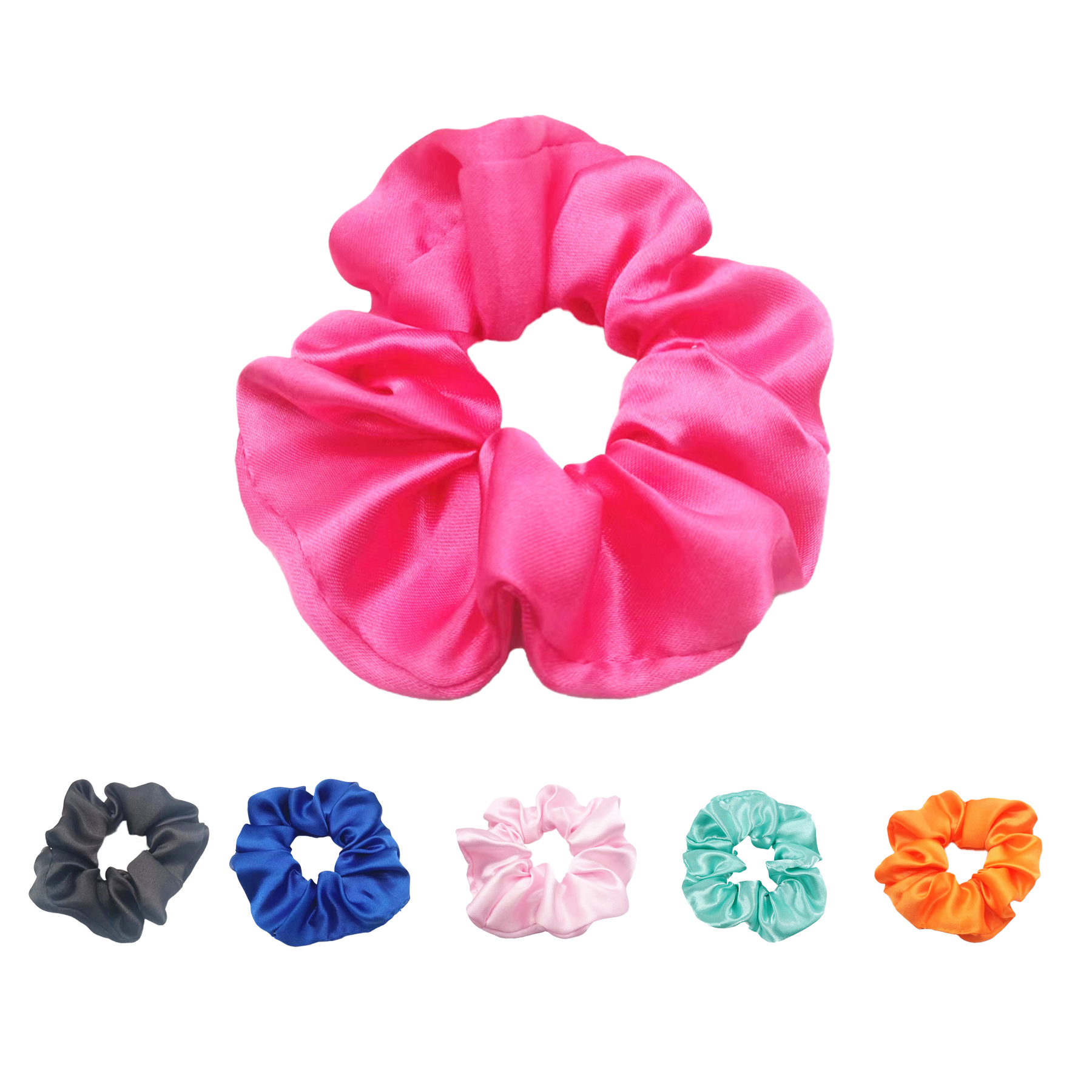 Full Color Printed Hair Scrunchy 4