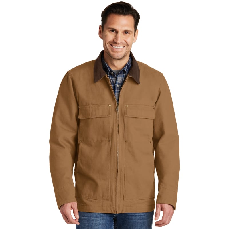 CornerStone Washed Duck Cloth Chore Coat. 15