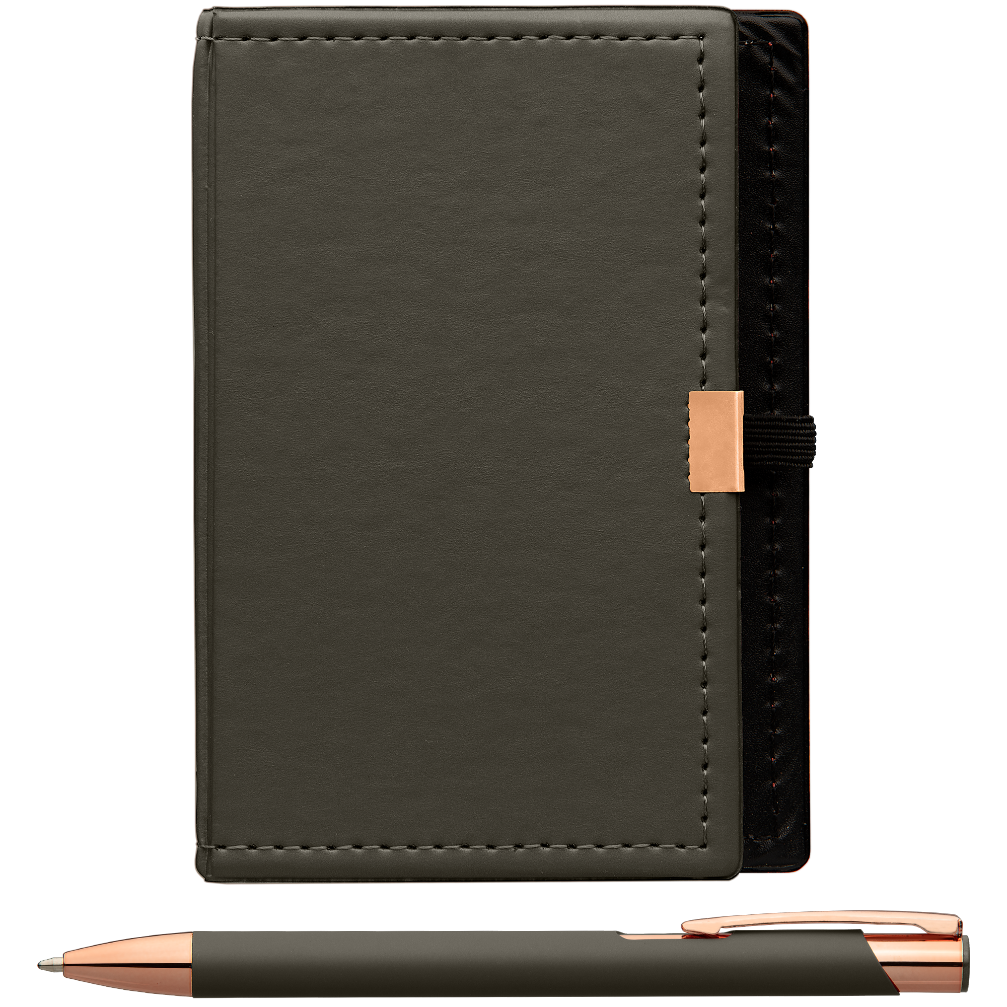 Note Caddy & Crosby Rose Gold Pen Gift Set 5