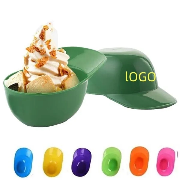 Kids Ice Cream Oatmeal Cereal Bowl Baseball Cap 2