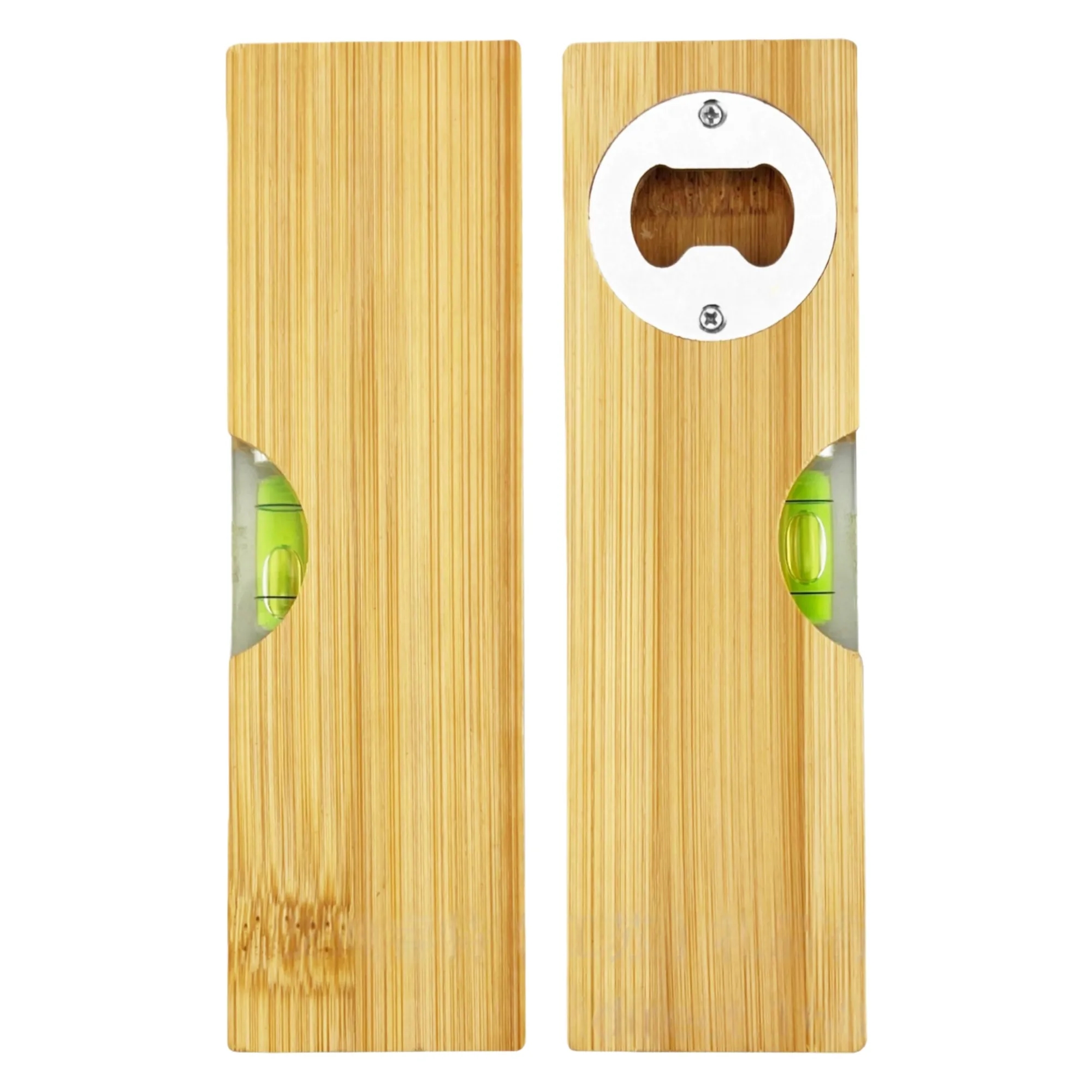 Wooden Multitool Leveler Bottle Opener Custom Logo