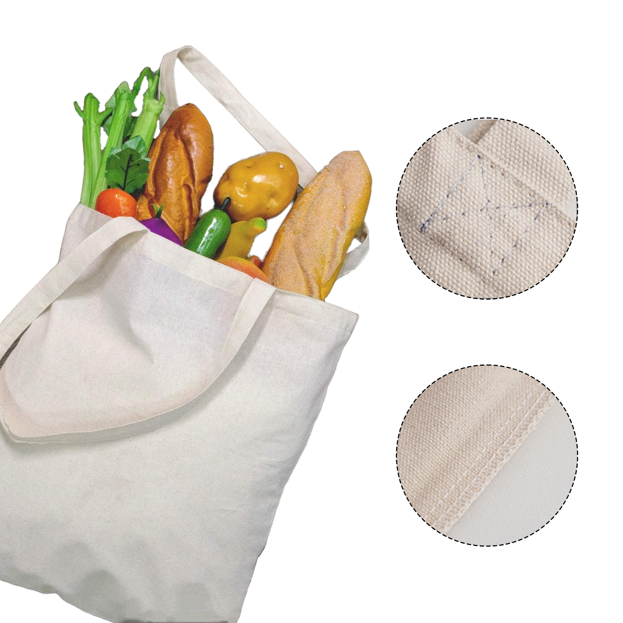 Durable Cotton Shopping Cloth Bag 4