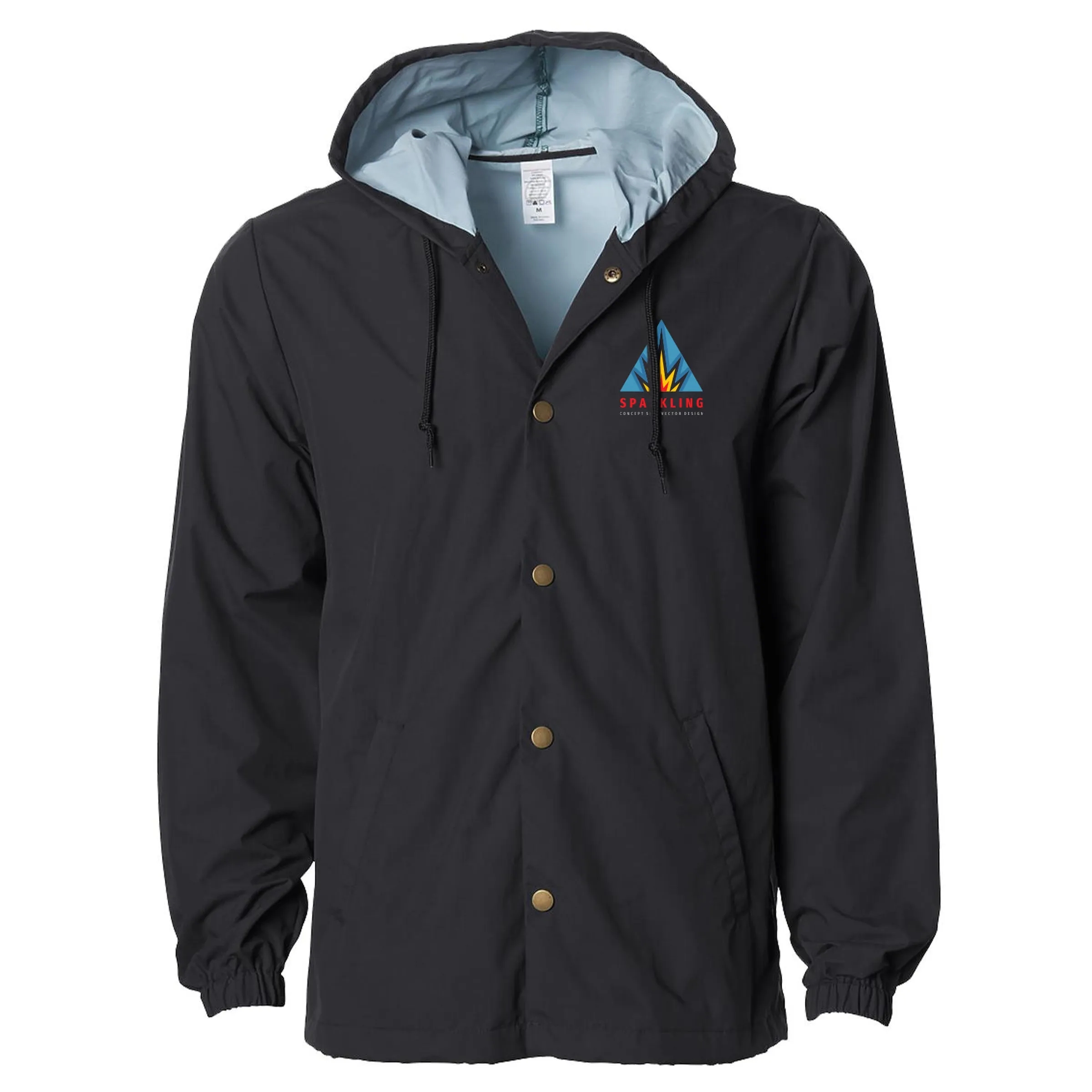 Water Resistant Hooded Windbreaker Jacket 12