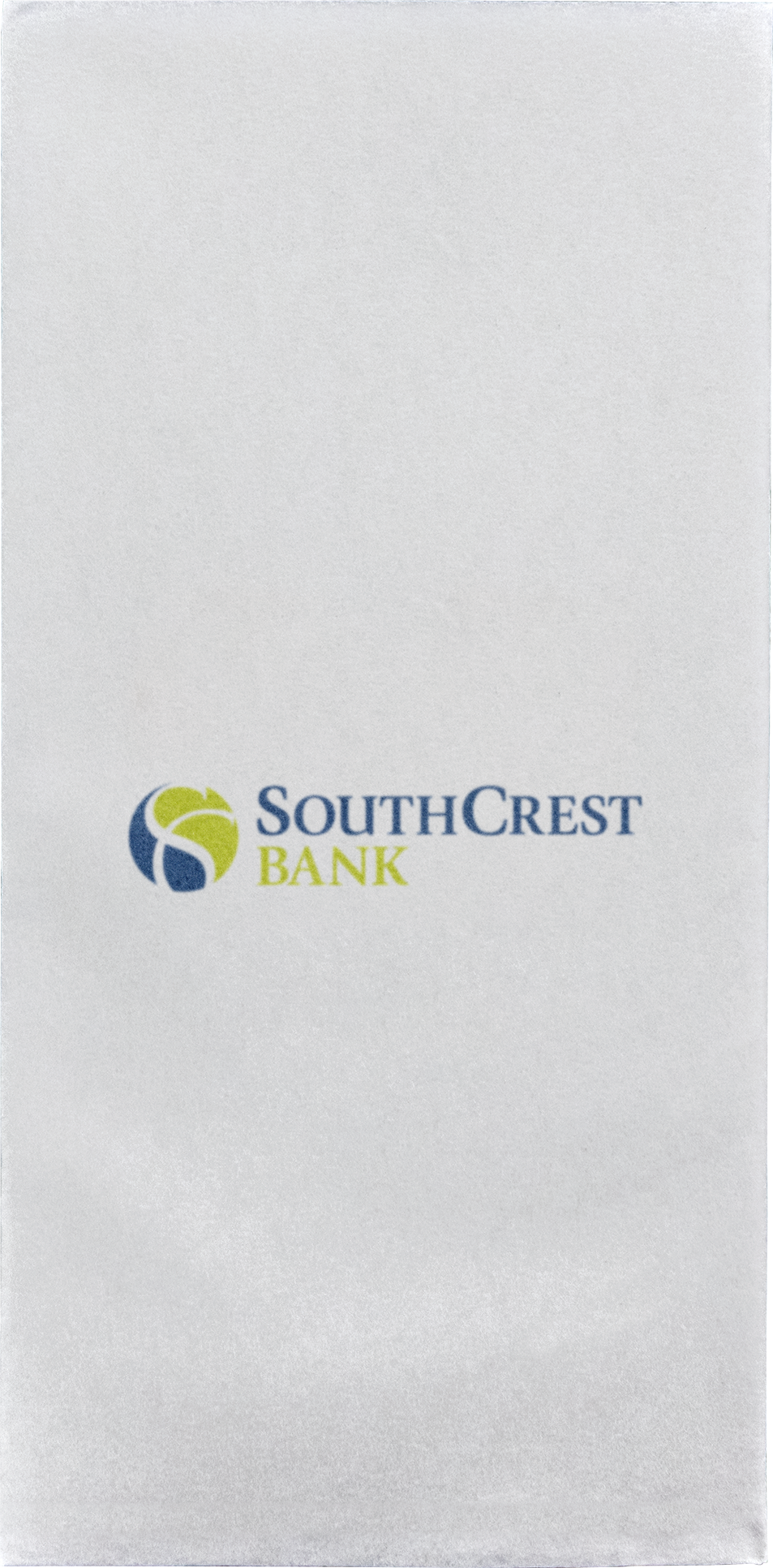 Almost Linen Dinner Napkin 1 Ply Heavy Weight 1/8 Fold White Tradition Print 6