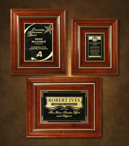 Americana Plaque with Wood Insert 8