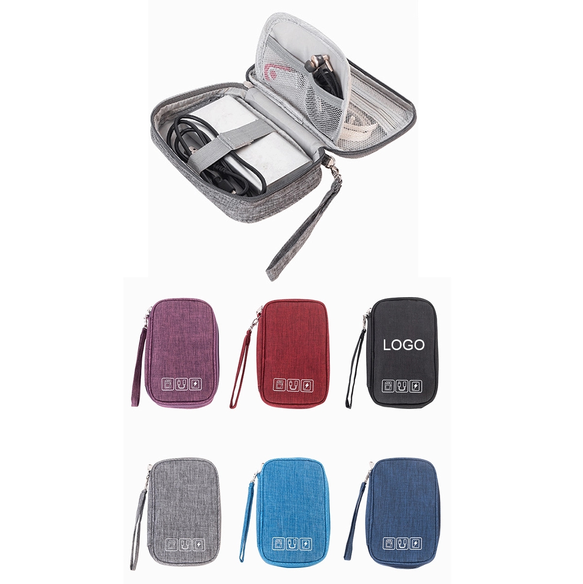 Waterproof Portable Electronics Organizer Bag 3