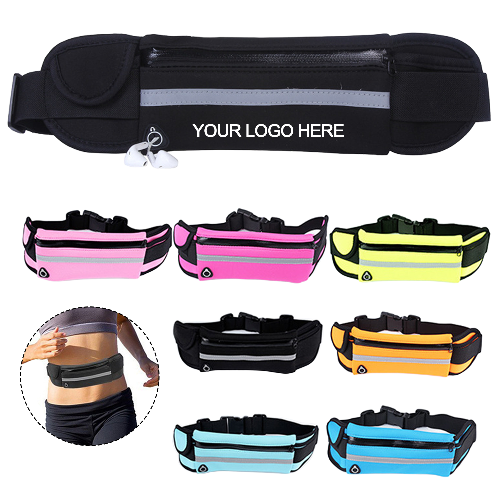 Waterproof Outdoor Running Belt Bag 2