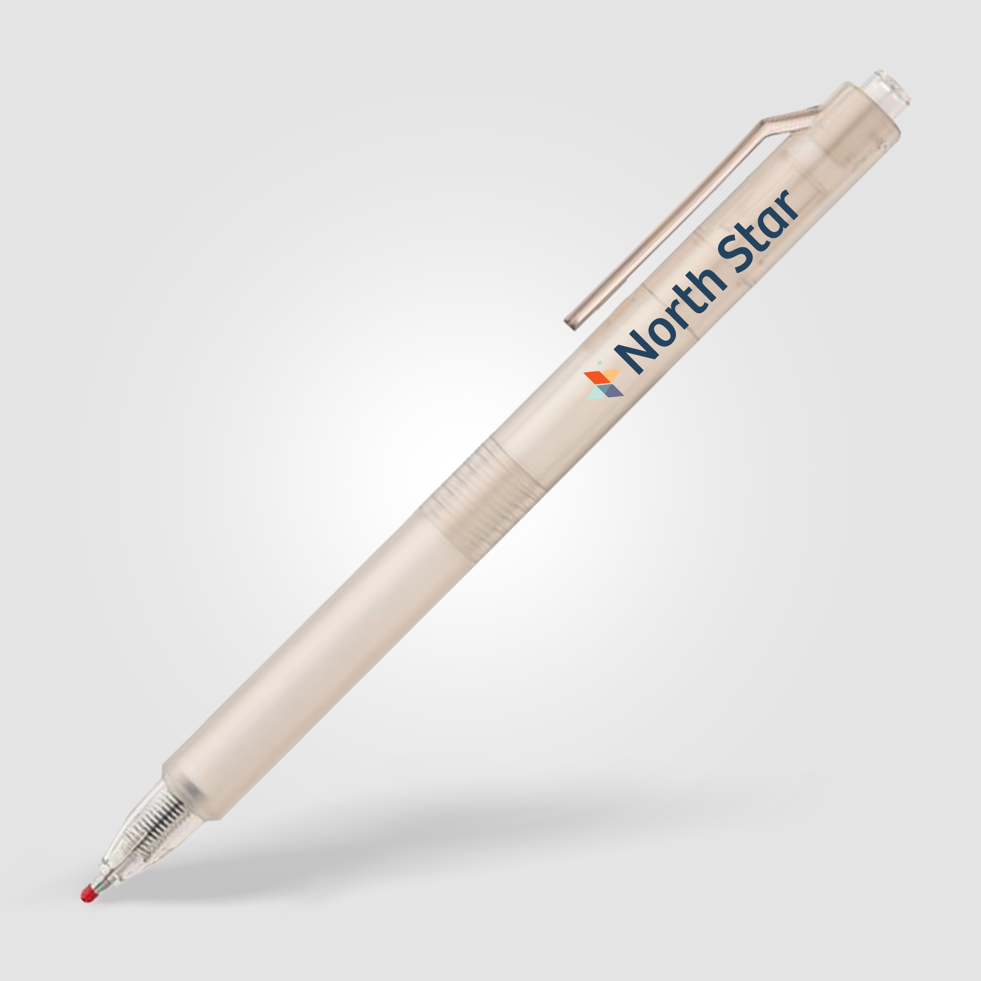 Nomi Recycled Plastic Translucent Gel Pen 15