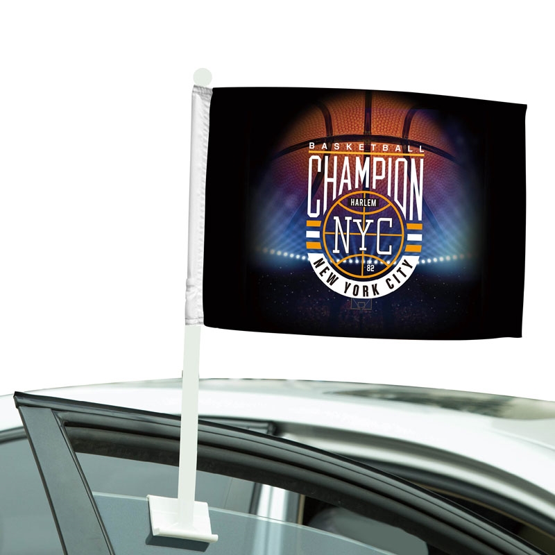 DisplaySplash Car Flag - Single Sided 2