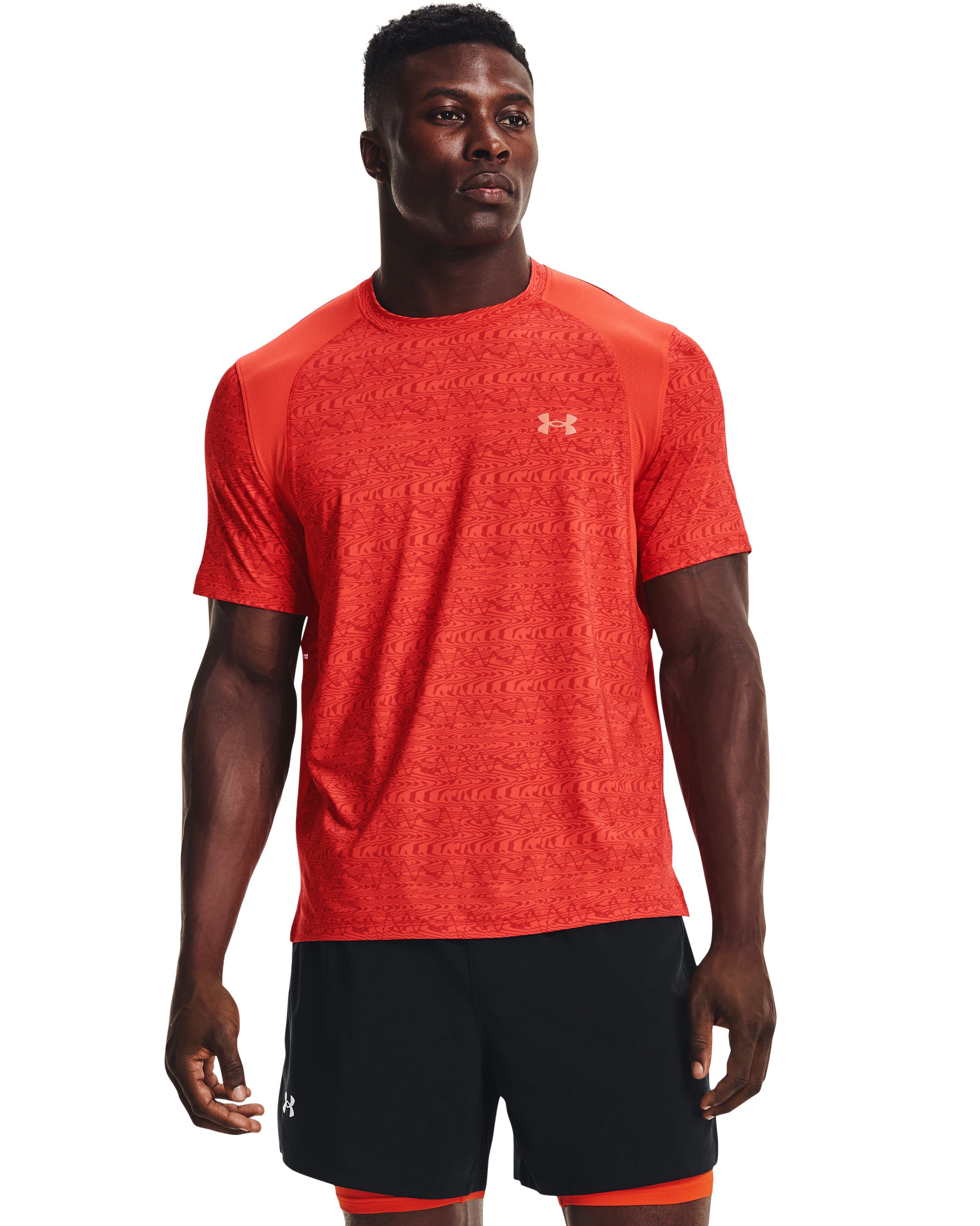 UA Iso-Chill Run 200 Print Men's Short Sleeve 3