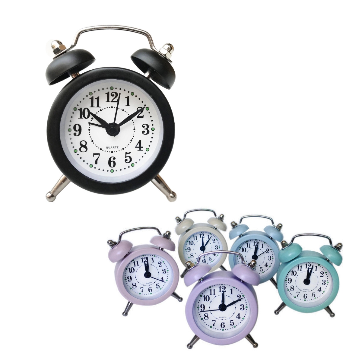 Mini Classic Analog Alarm Clock 2
