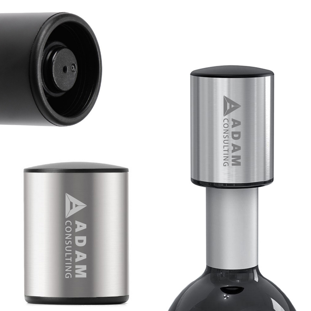 WineVault Stainless Steel Mini Wine Stopper 7